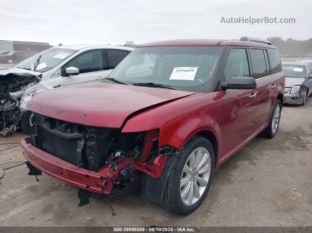 2019 Ford Flex Sel Red vin: 2FMHK6C80KBA07819