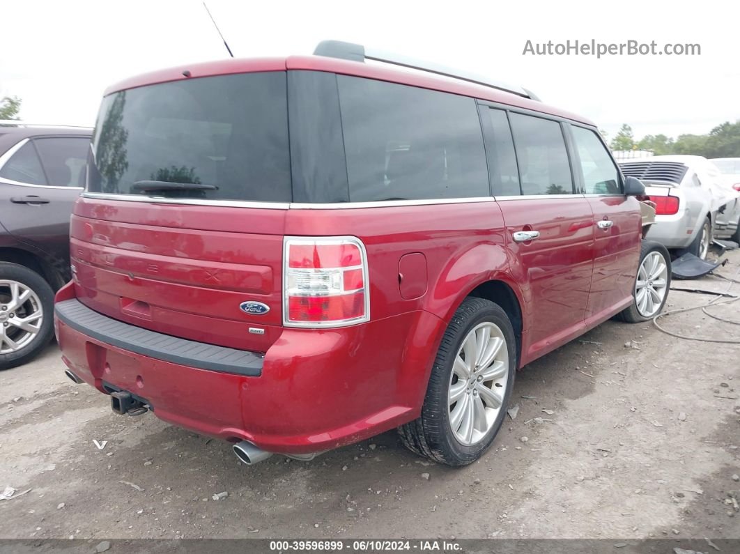 2019 Ford Flex Sel Red vin: 2FMHK6C80KBA07819