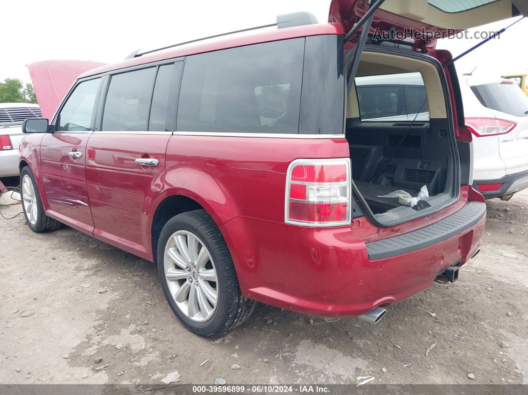 2019 Ford Flex Sel Red vin: 2FMHK6C80KBA07819