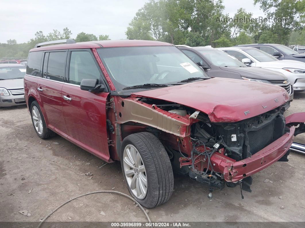 2019 Ford Flex Sel Red vin: 2FMHK6C80KBA07819