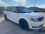 2019 Ford Flex Sel White vin: 2FMHK6C81KBA03391