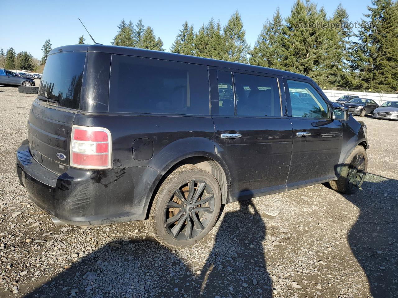 2019 Ford Flex Sel Черный vin: 2FMHK6C82KBA11273