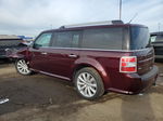 2019 Ford Flex Sel Бордовый vin: 2FMHK6C82KBA33001