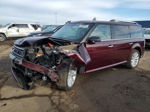 2019 Ford Flex Sel Burgundy vin: 2FMHK6C82KBA33001