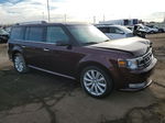 2019 Ford Flex Sel Burgundy vin: 2FMHK6C82KBA33001