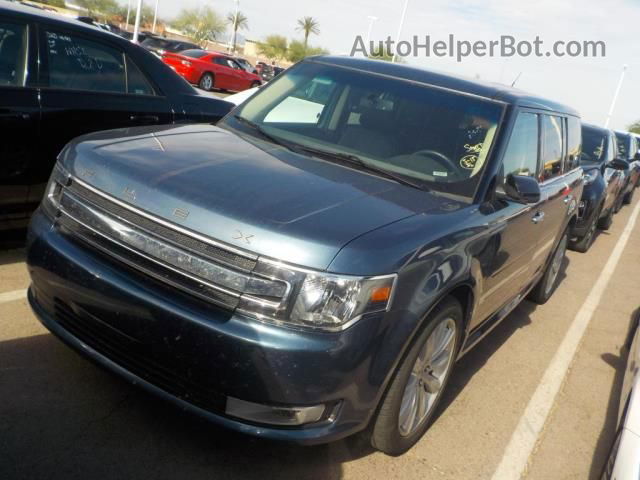 2019 Ford Flex Sel Синий vin: 2FMHK6C83KBA10875