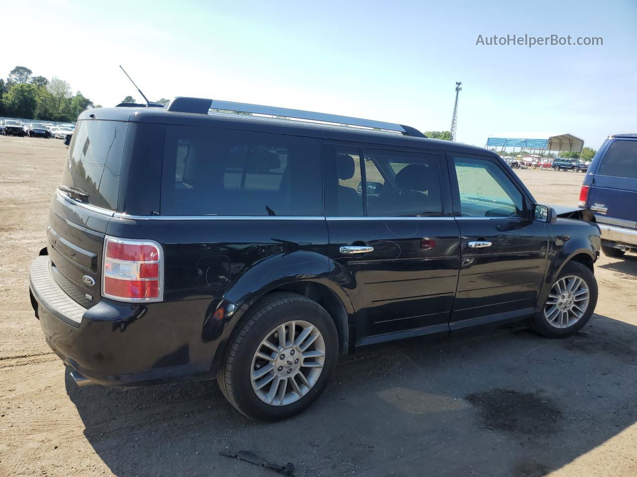 2019 Ford Flex Sel Black vin: 2FMHK6C83KBA36747