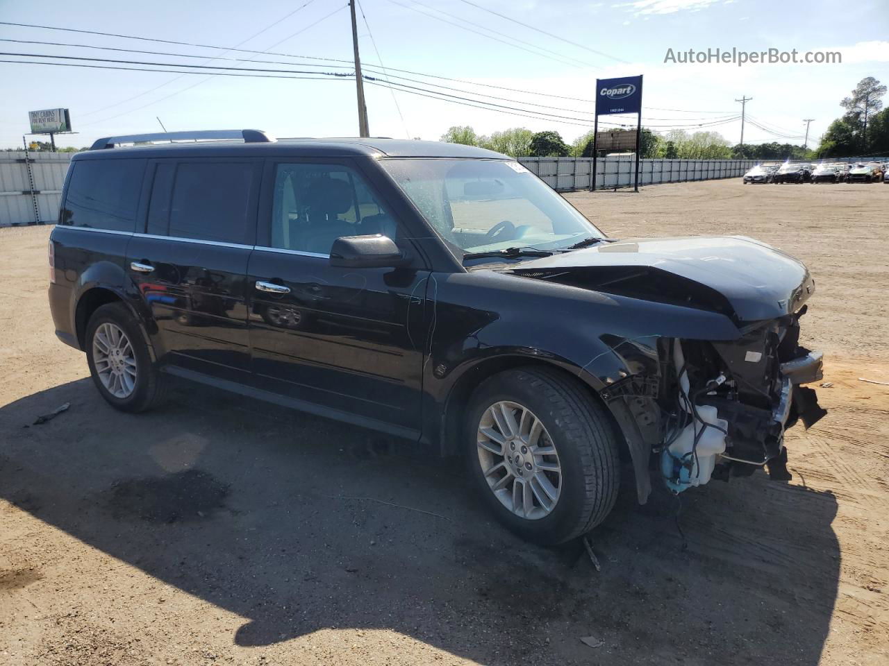 2019 Ford Flex Sel Black vin: 2FMHK6C83KBA36747