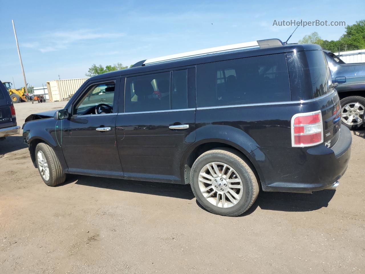 2019 Ford Flex Sel Black vin: 2FMHK6C83KBA36747