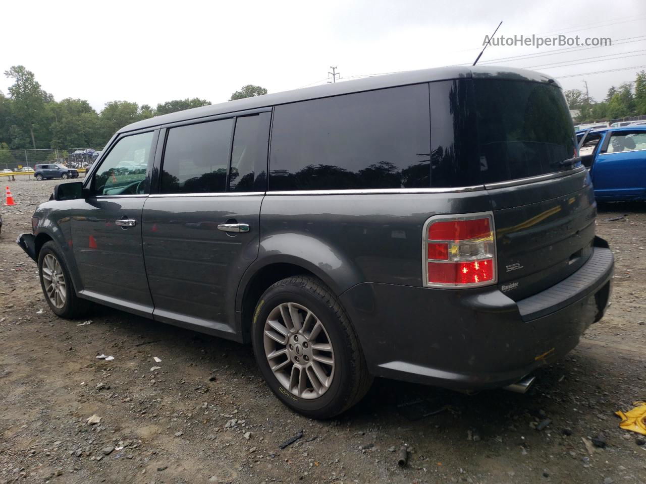 2016 Ford Flex Sel Серый vin: 2FMHK6C84GBA05305