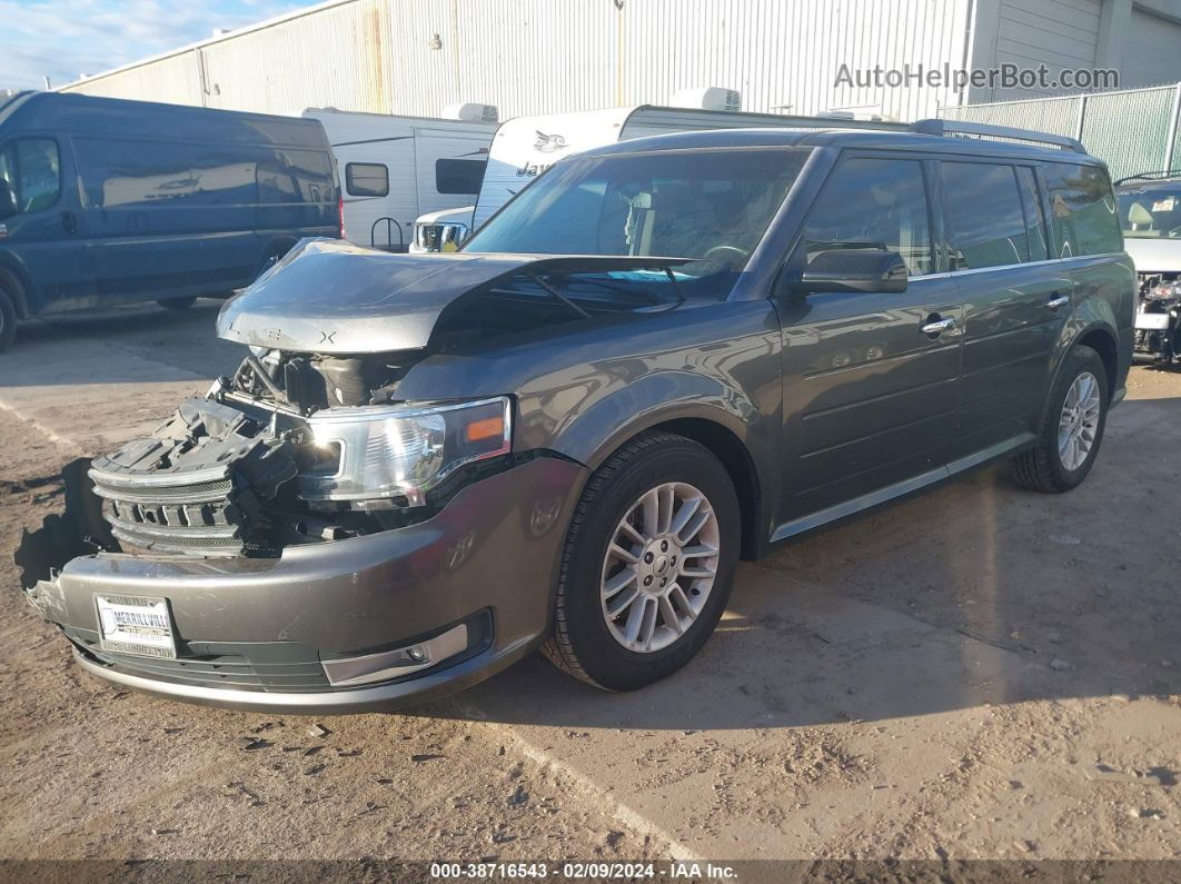 2016 Ford Flex Sel Gray vin: 2FMHK6C84GBA06163