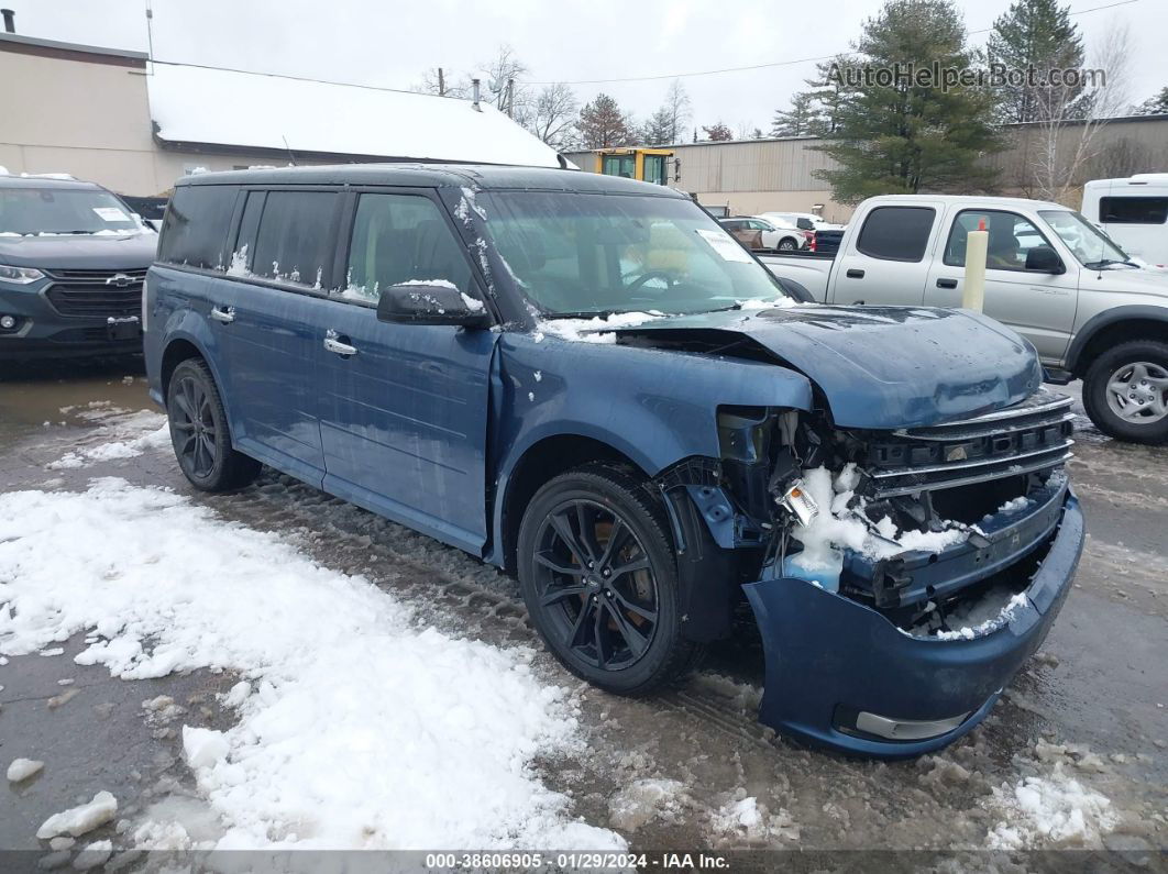 2019 Ford Flex Sel Синий vin: 2FMHK6C85KBA09159