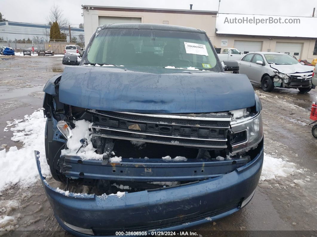 2019 Ford Flex Sel Синий vin: 2FMHK6C85KBA09159