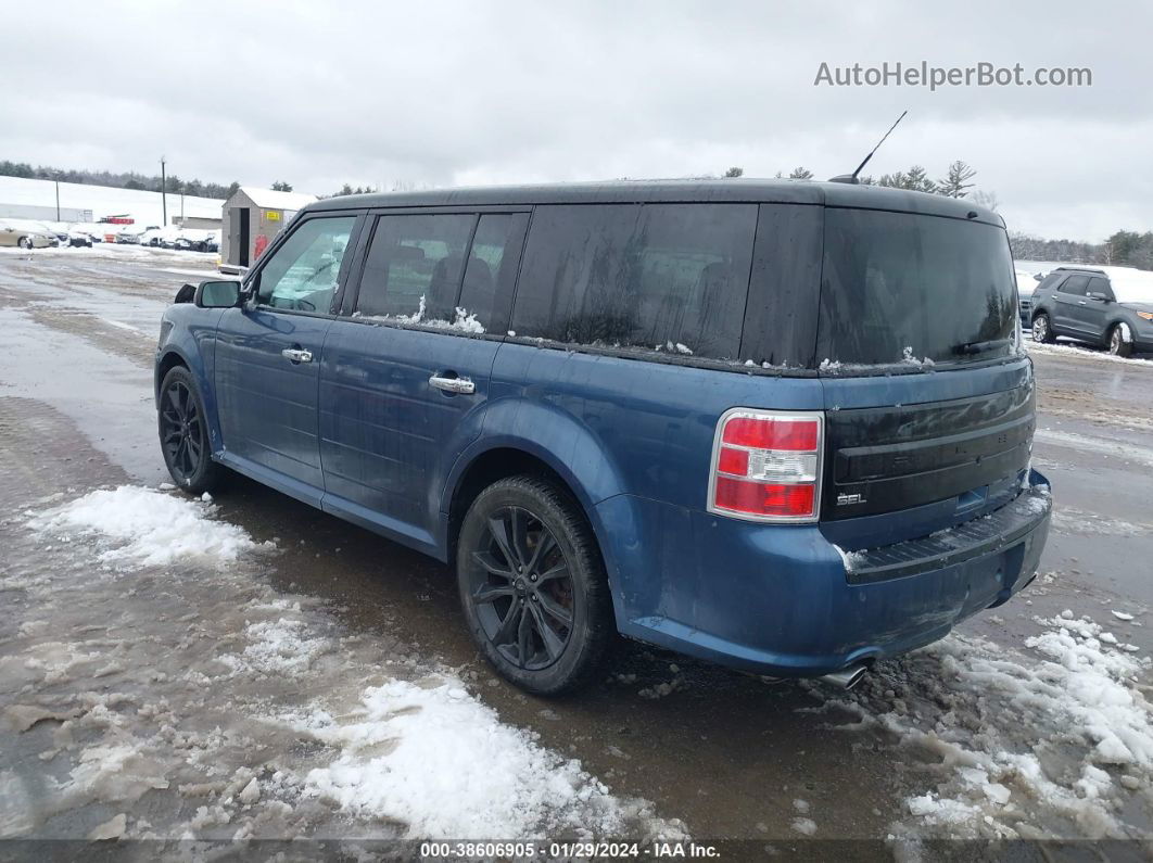 2019 Ford Flex Sel Синий vin: 2FMHK6C85KBA09159