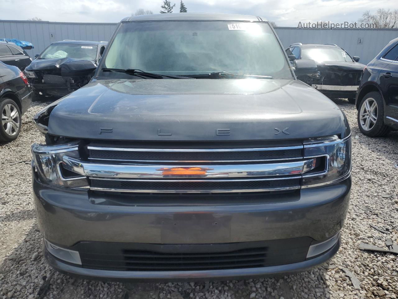 2019 Ford Flex Sel Серый vin: 2FMHK6C86KBA07226