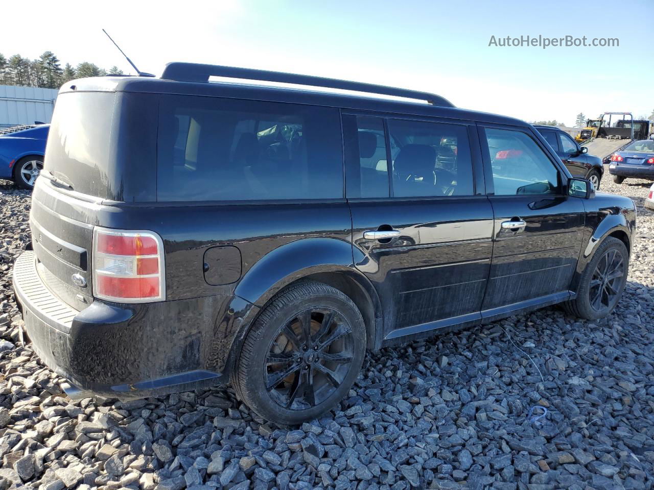 2019 Ford Flex Sel Black vin: 2FMHK6C86KBA13463