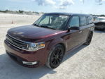 2019 Ford Flex Sel Burgundy vin: 2FMHK6C86KBA18159