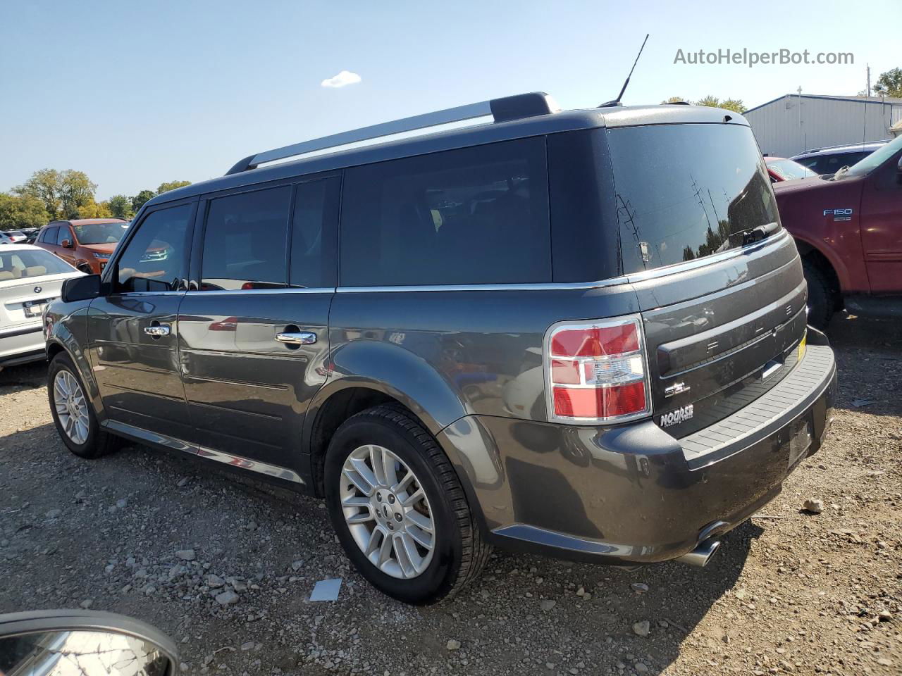 2019 Ford Flex Sel Черный vin: 2FMHK6C86KBA28769