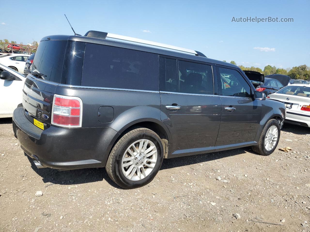 2019 Ford Flex Sel Черный vin: 2FMHK6C86KBA28769