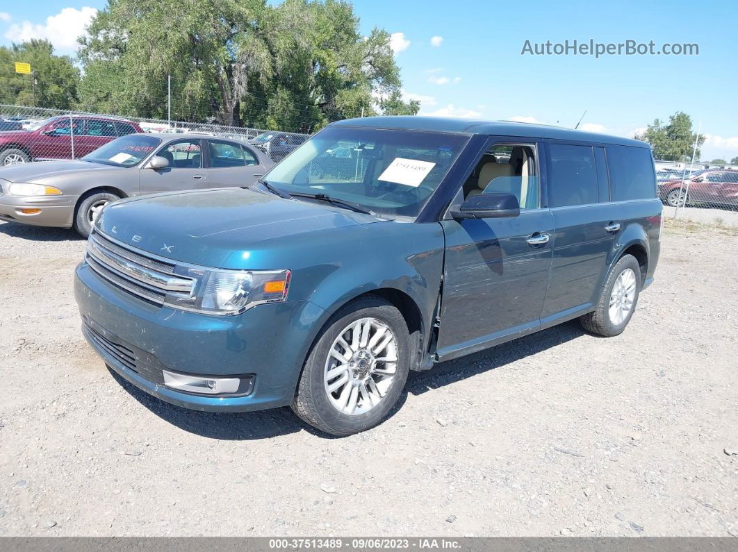 2016 Ford Flex Sel Teal vin: 2FMHK6C87GBA07047