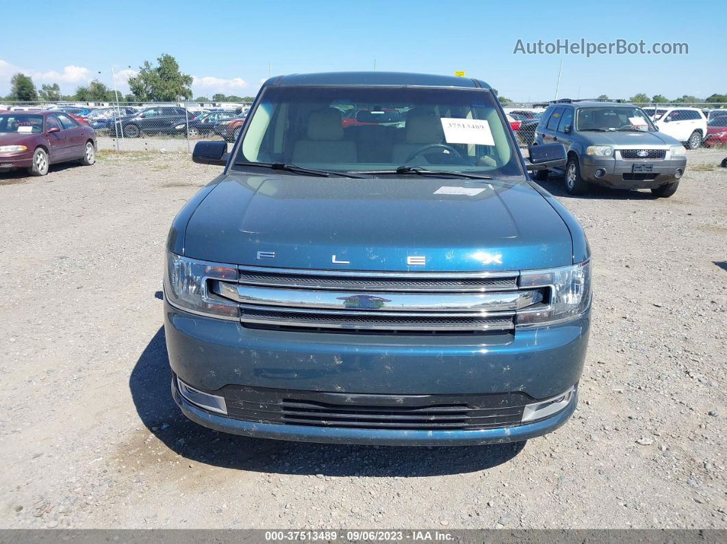 2016 Ford Flex Sel Teal vin: 2FMHK6C87GBA07047