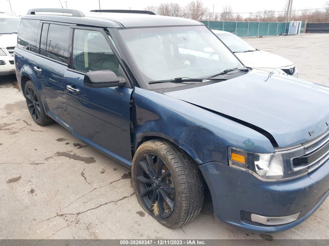 2019 Ford Flex Sel Dark Blue vin: 2FMHK6C87KBA32703