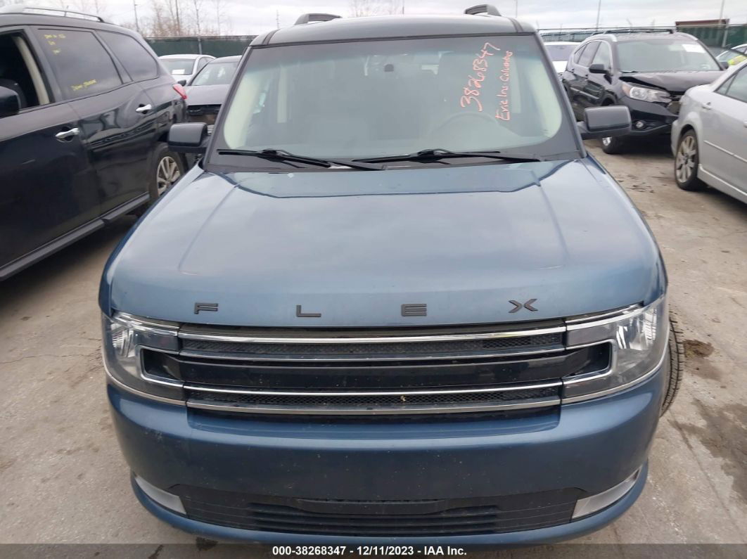 2019 Ford Flex Sel Dark Blue vin: 2FMHK6C87KBA32703