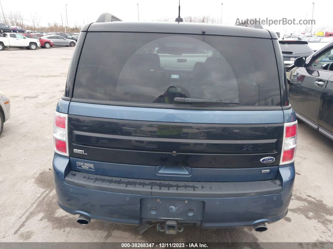 2019 Ford Flex Sel Dark Blue vin: 2FMHK6C87KBA32703