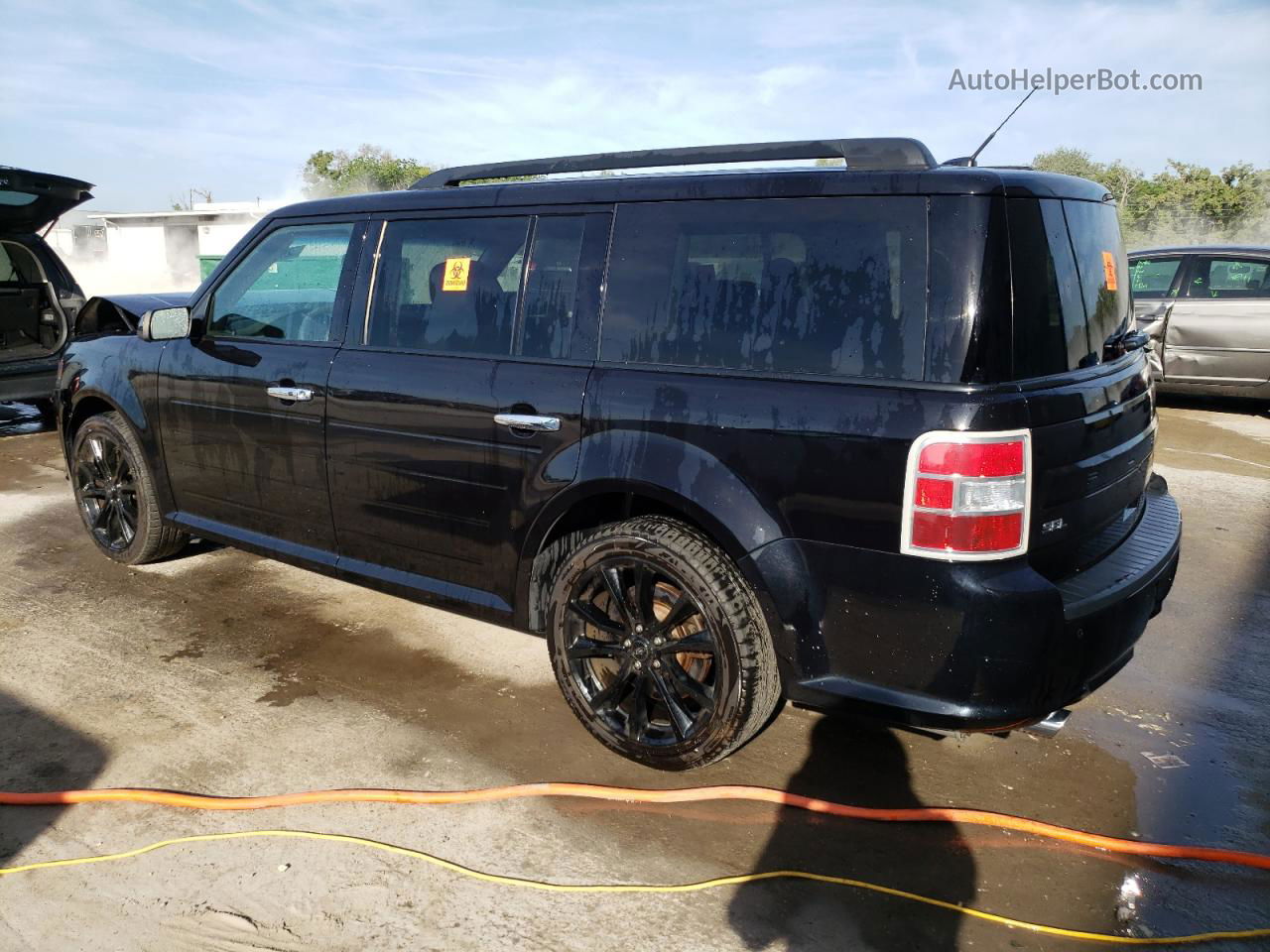 2019 Ford Flex Sel Черный vin: 2FMHK6C88KBA33519