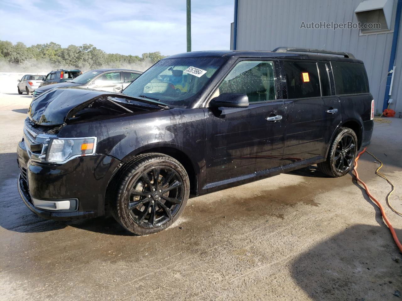 2019 Ford Flex Sel Черный vin: 2FMHK6C88KBA33519