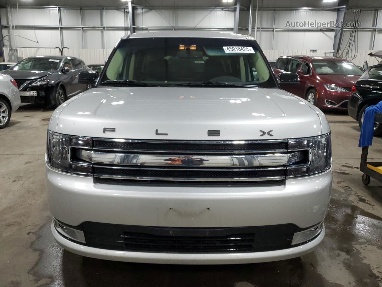 2019 Ford Flex Sel Silver vin: 2FMHK6C89KBA04594