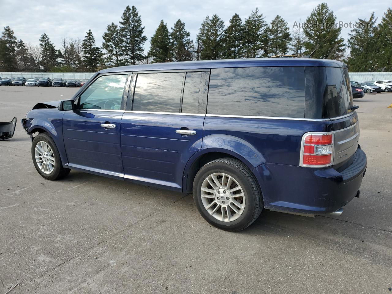 2016 Ford Flex Limited Blue vin: 2FMHK6D80GBA03047