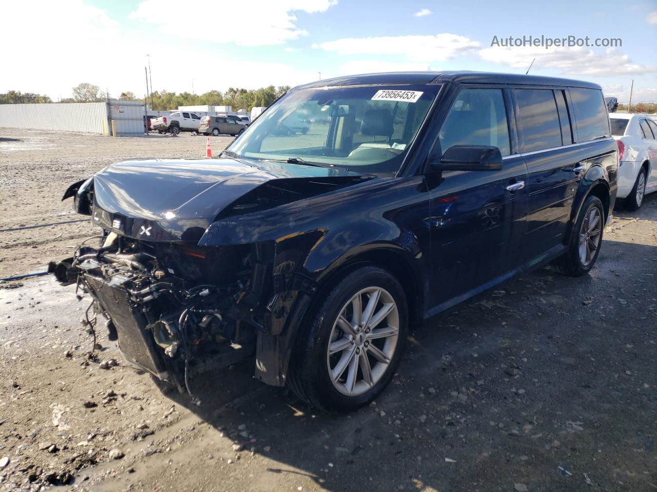 2019 Ford Flex Limited Black vin: 2FMHK6D81KBA15037