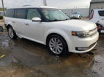 2019 Ford Flex Limited White vin: 2FMHK6D82KBA11515