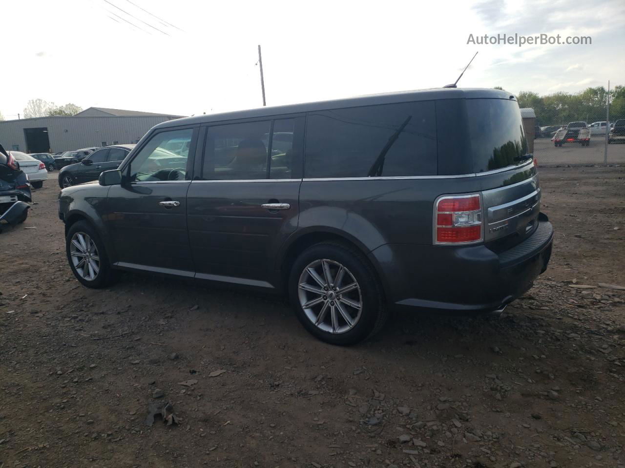 2019 Ford Flex Limited Gray vin: 2FMHK6D82KBA36267