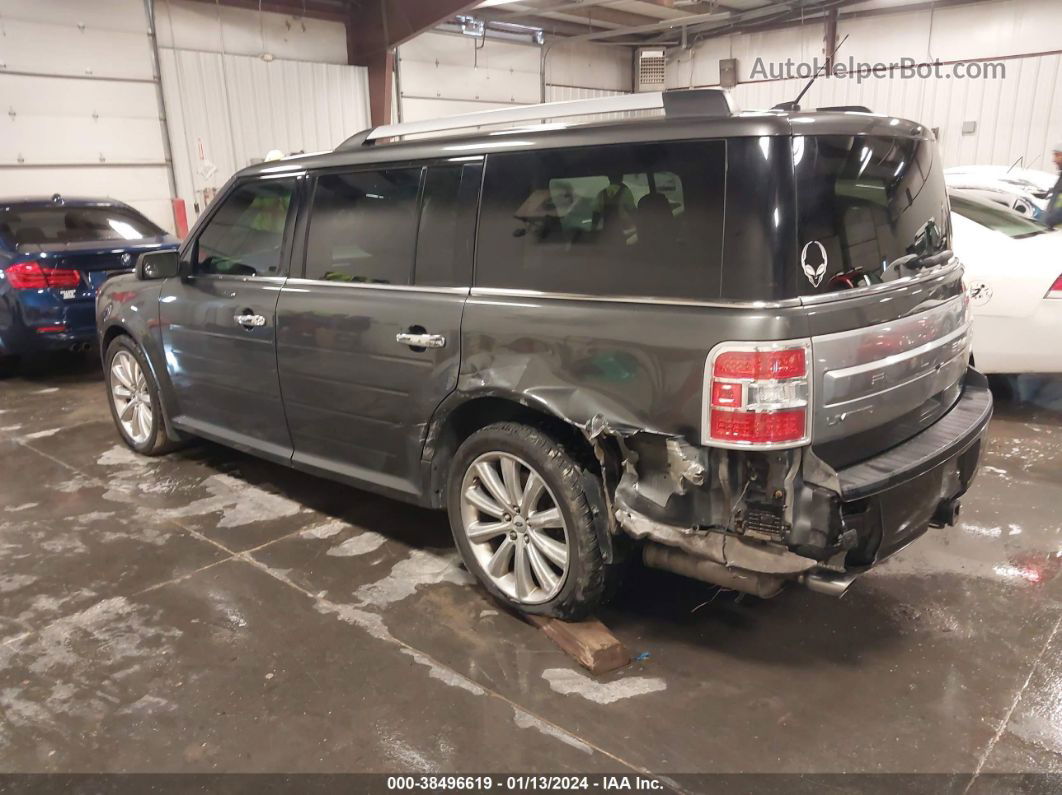 2016 Ford Flex Limited Gray vin: 2FMHK6D84GBA10907