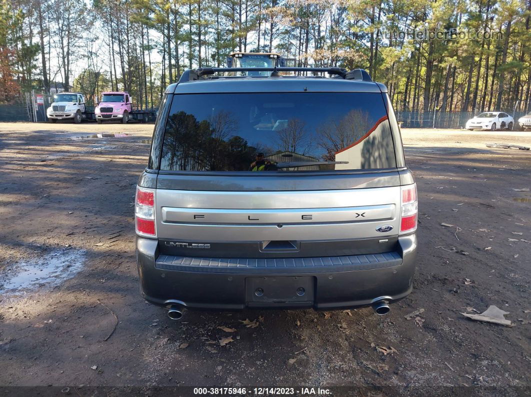 2019 Ford Flex Limited Серый vin: 2FMHK6D84KBA18577