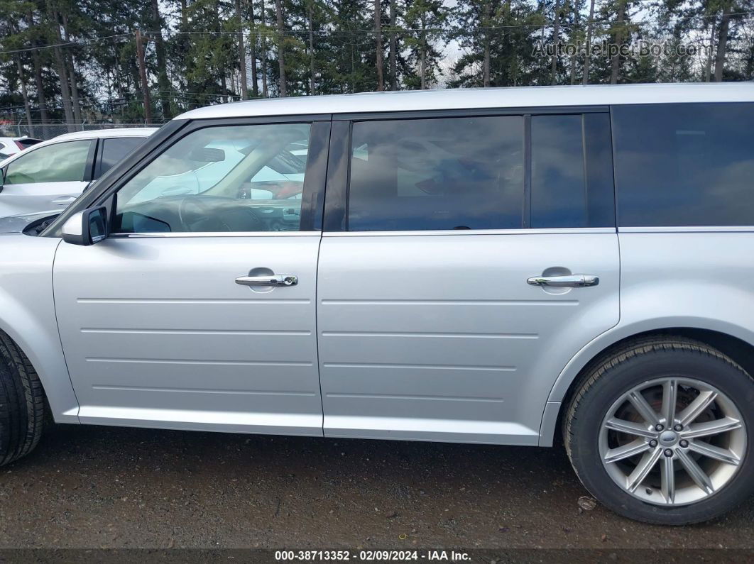 2019 Ford Flex Limited Silver vin: 2FMHK6D84KBA23438