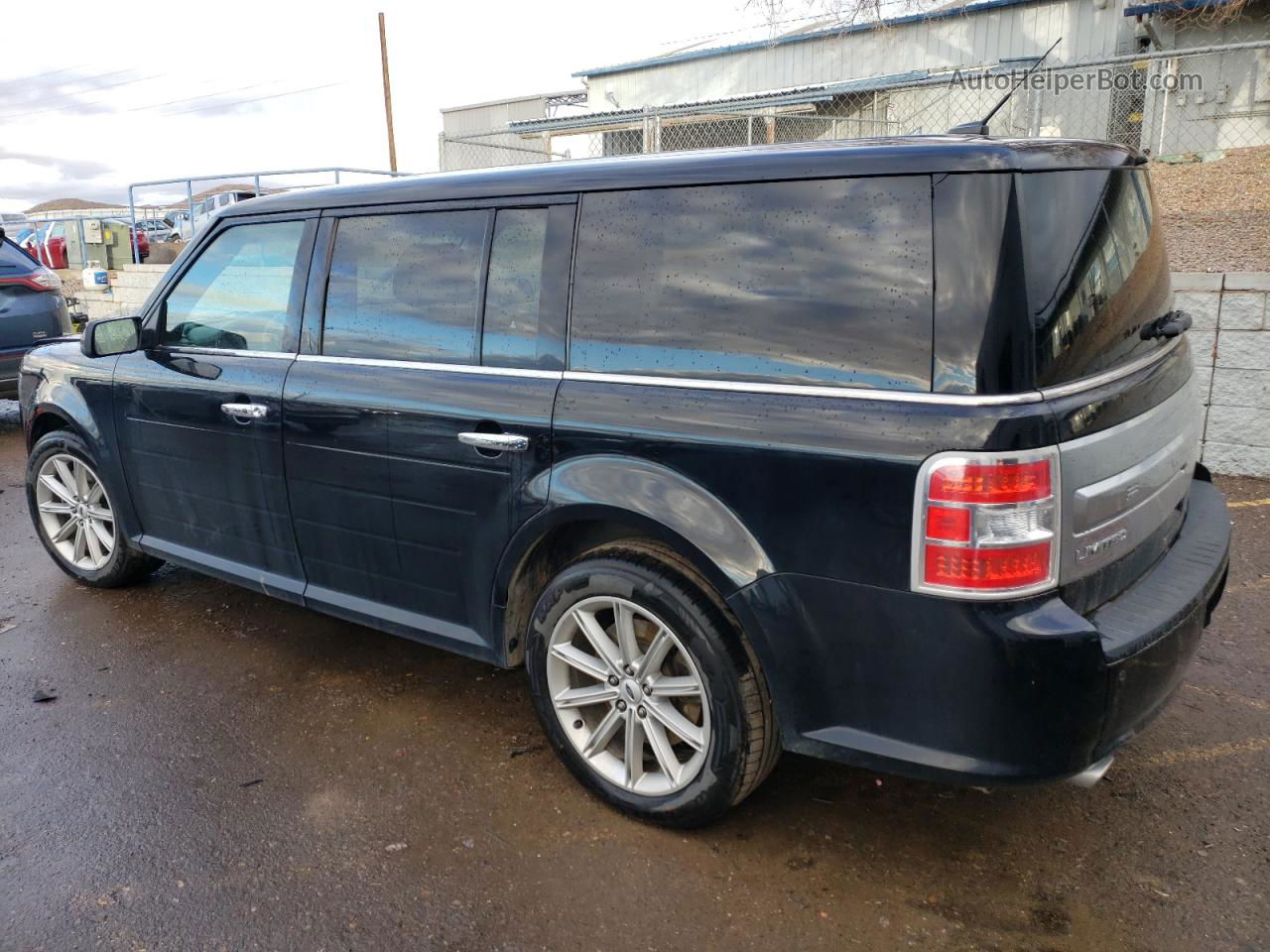 2019 Ford Flex Limited Black vin: 2FMHK6D86KBA35817