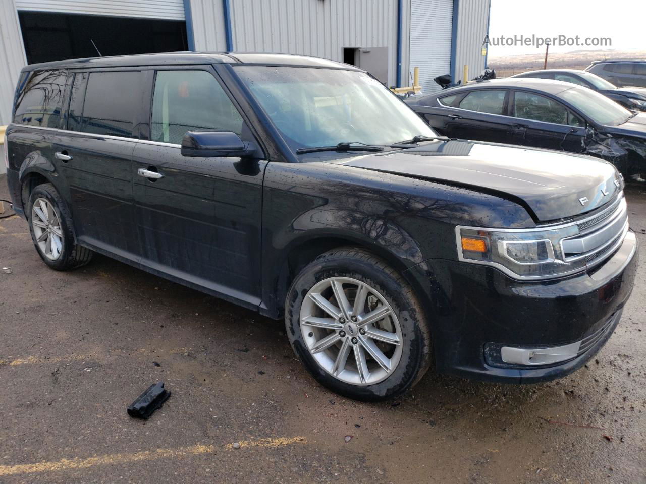 2019 Ford Flex Limited Black vin: 2FMHK6D86KBA35817