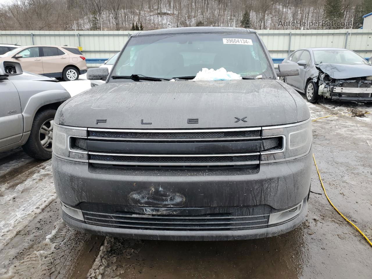 2019 Ford Flex Limited Gray vin: 2FMHK6DT0KBA10660