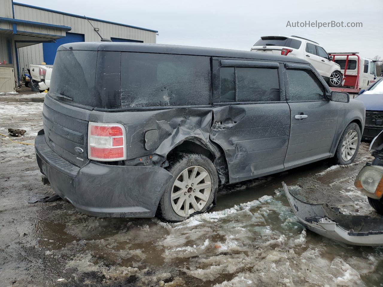 2019 Ford Flex Limited Gray vin: 2FMHK6DT0KBA10660