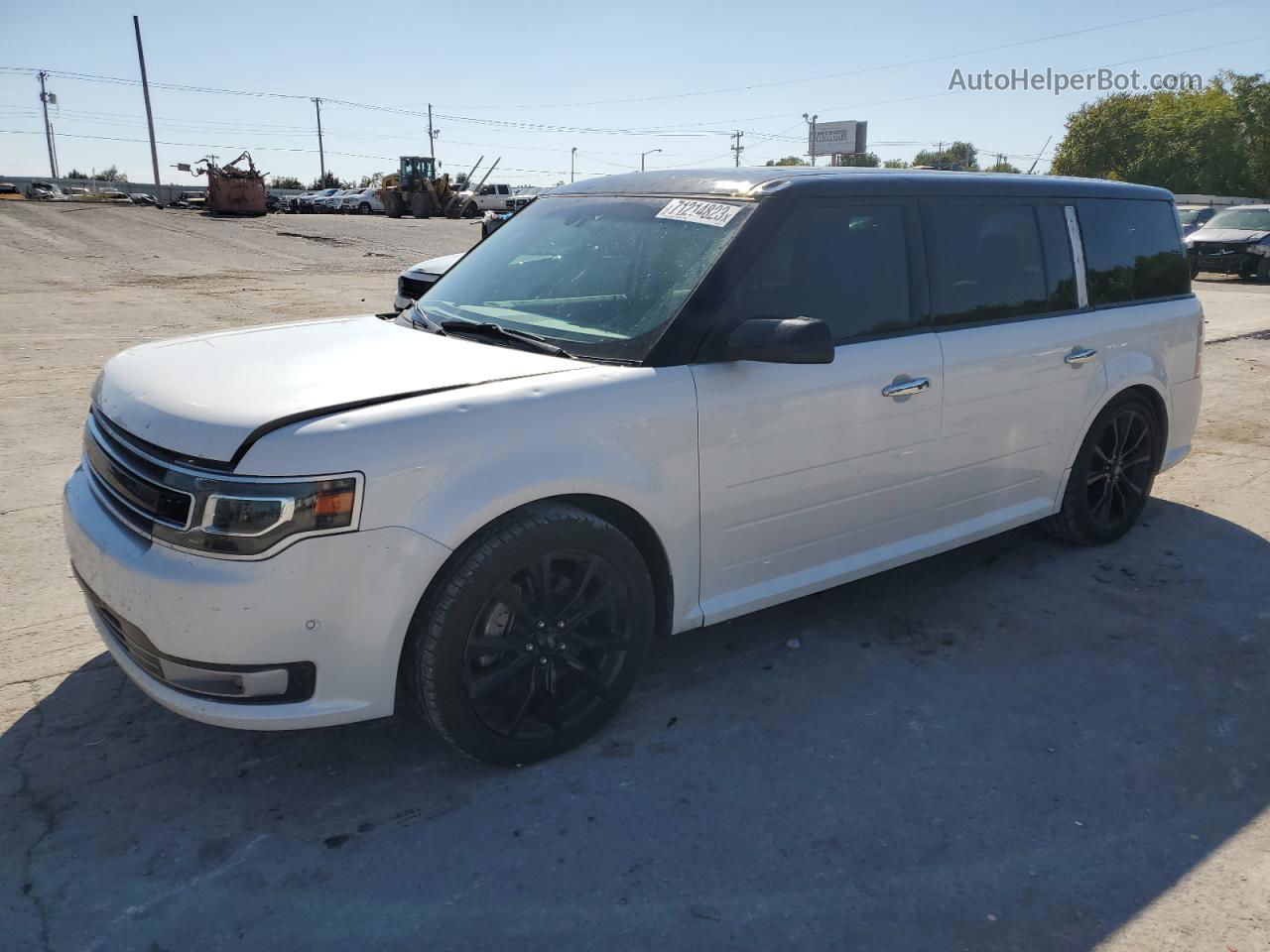 2016 Ford Flex Limited Белый vin: 2FMHK6DT2GBA24020