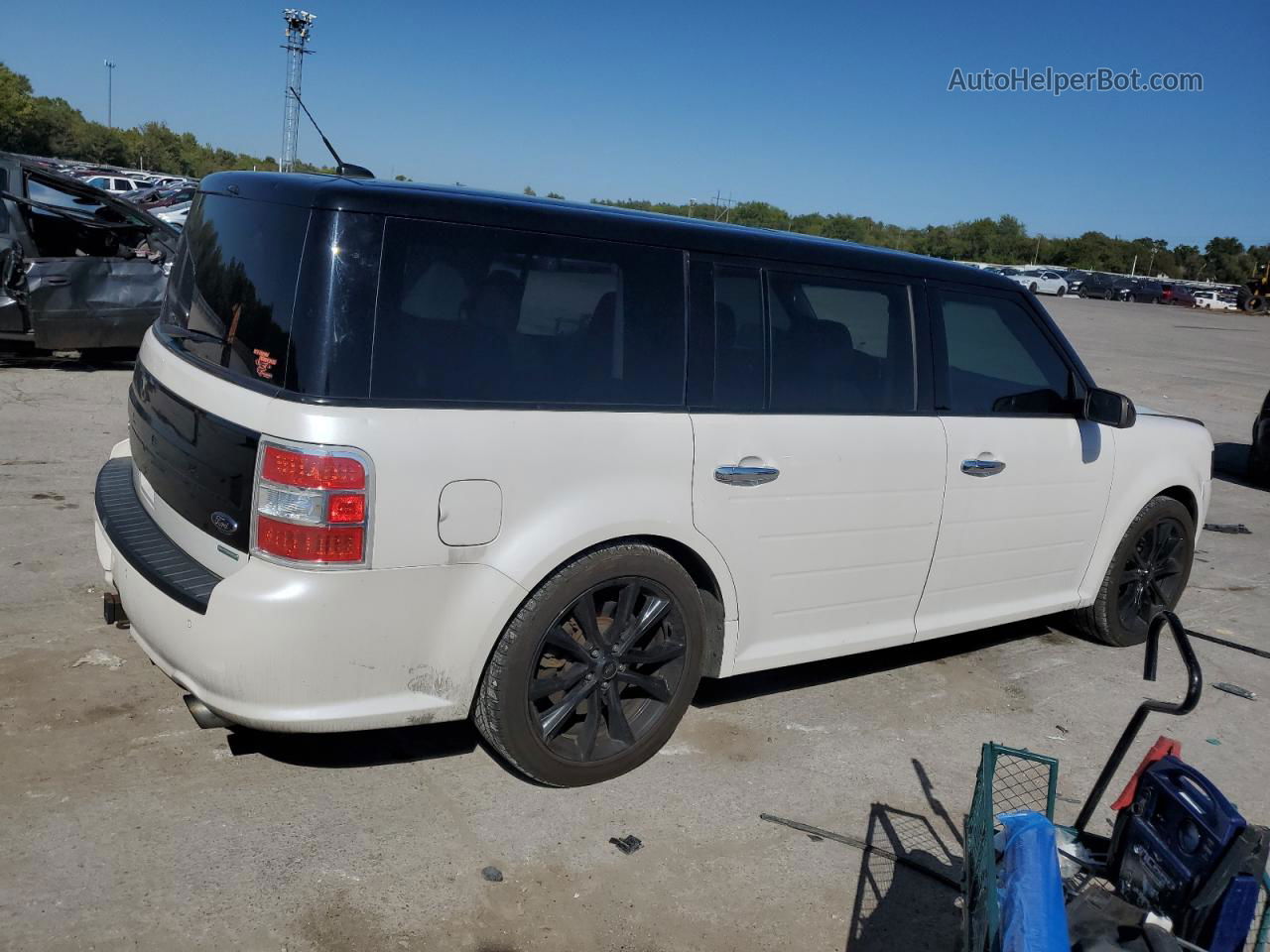 2016 Ford Flex Limited Белый vin: 2FMHK6DT2GBA24020