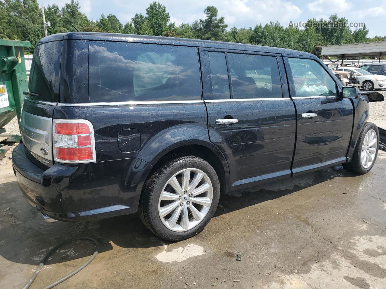 2019 Ford Flex Limited Черный vin: 2FMHK6DT5KBA08676