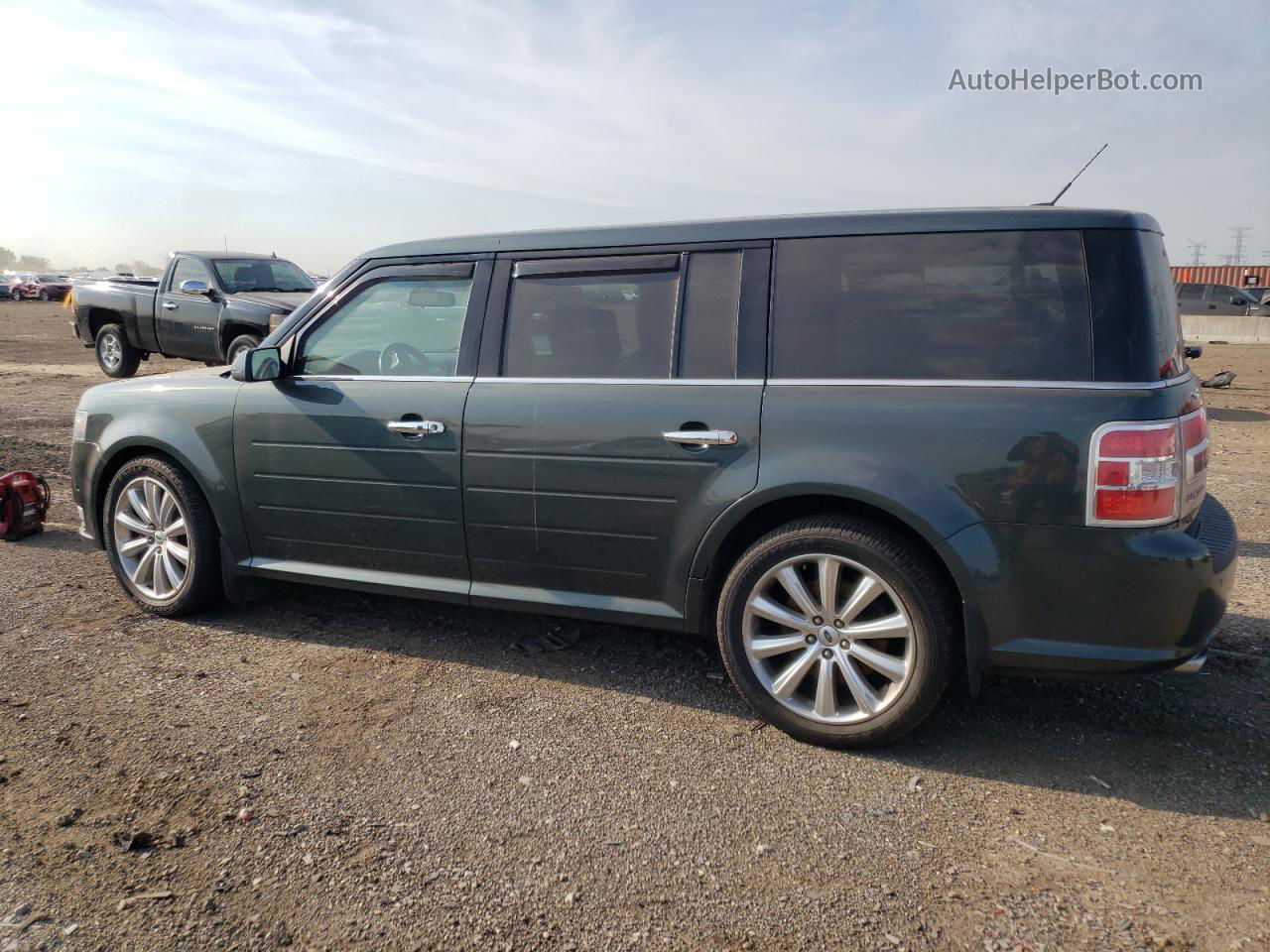 2016 Ford Flex Limited Gray vin: 2FMHK6DT7GBA00036