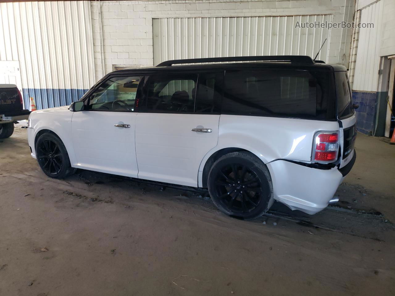 2019 Ford Flex Limited Белый vin: 2FMHK6DT8KBA01057