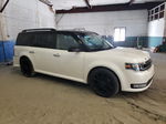 2019 Ford Flex Limited White vin: 2FMHK6DT8KBA01057