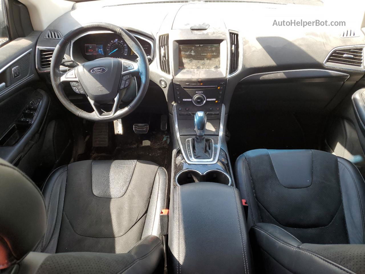 2015 Ford Edge Sport Серебряный vin: 2FMPK3AP6FBB02394