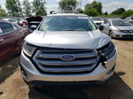 2016 Ford Edge Se Silver vin: 2FMPK3G90GBC36151